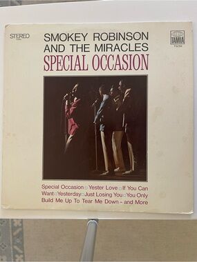 Smokey Robinson and the Miracles “Special Occasion” Vinyl